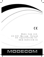 Предварительный просмотр 12 страницы Modecom MC-2070 User Manual