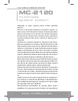 Предварительный просмотр 10 страницы Modecom MC-2120 User Manual