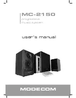 Предварительный просмотр 1 страницы Modecom MC-2150 User Manual