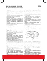 Предварительный просмотр 9 страницы Modecom MC-350B CURE User Manual