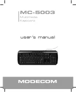 Modecom MC-5003 User Manual preview