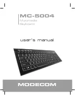 Modecom MC-5004 User Manual preview