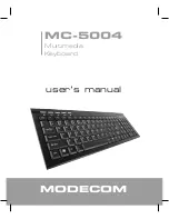 Preview for 1 page of Modecom MC-5004 User Manual