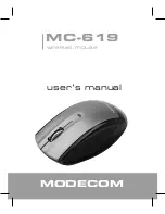 Предварительный просмотр 1 страницы Modecom MC-619 User Manual