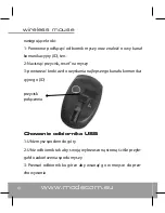 Предварительный просмотр 8 страницы Modecom MC-619 User Manual