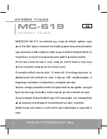 Предварительный просмотр 10 страницы Modecom MC-619 User Manual