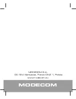 Предварительный просмотр 24 страницы Modecom MC-619 User Manual