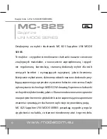 Preview for 6 page of Modecom MC-825 Sapphire User Manual