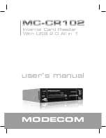 Modecom mc-cr102 User Manual preview