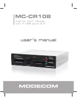 Modecom MC-CR108 User Manual preview