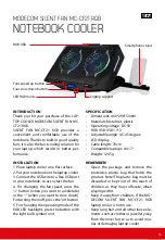 Предварительный просмотр 5 страницы Modecom SILENT FAN MC-CF21 RGB User Manual