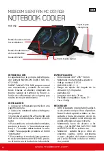 Предварительный просмотр 6 страницы Modecom SILENT FAN MC-CF21 RGB User Manual