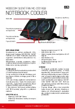 Предварительный просмотр 10 страницы Modecom SILENT FAN MC-CF21 RGB User Manual