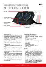 Предварительный просмотр 14 страницы Modecom SILENT FAN MC-CF21 RGB User Manual