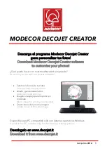 Preview for 5 page of Modecor Decojet A4 elite Getting Started