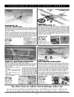 Preview for 28 page of Model Airways SOPWITH CAMEL F.1 Instruction Manual