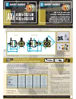 MODEL MOTORS AXI 4120/14 GOLD LINE Instruction Manual предпросмотр