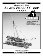 Model Shipways ARMED VIRGINIA SLOOP 1768 2160 Instruction Manual preview