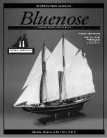 Предварительный просмотр 1 страницы Model Shipways Bluenose Instruction Manual