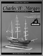 Model Shipways Charles W.Morgan Instruction Manual preview