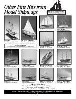 Предварительный просмотр 24 страницы Model Shipways Newsboy Instruction Manual