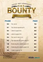 Preview for 2 page of Model Space Deagostini HMS Bounty Manual