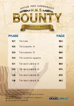 Preview for 5 page of Model Space Deagostini HMS Bounty Manual