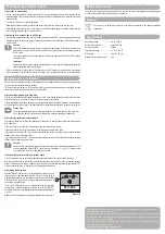 Preview for 6 page of ModelCraft 20 64 88 Operating Instructions Manual