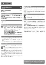 ModelCraft 205517 Operating Instructions preview