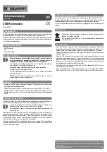 Preview for 4 page of ModelCraft 205517 Operating Instructions