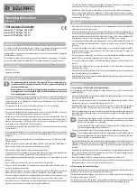 Preview for 3 page of ModelCraft 23 77 12 Operating Instructions Manual