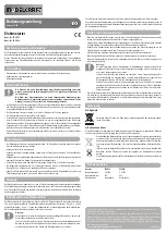 ModelCraft 550 Operating Instructions предпросмотр