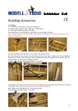 Preview for 1 page of Modell Studio Schleicher Ka8 Building Instructions