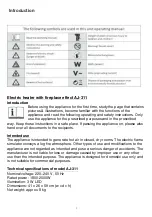 Предварительный просмотр 3 страницы Modena 871125216311 Instruction Manual