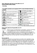 Предварительный просмотр 26 страницы Modena 871125216311 Instruction Manual