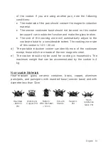 Предварительный просмотр 13 страницы Modena Anulare Series User Manual Book