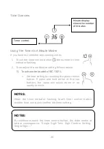 Preview for 20 page of Modena BC 1321 L User Manual Book