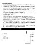 Preview for 5 page of Modena BI 1321 User Manual Book