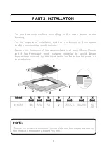 Preview for 9 page of Modena BI 1625 F User Manual Book