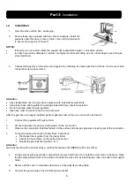 Preview for 6 page of Modena Carrara FC 5942 L User Manual Book