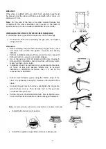 Предварительный просмотр 7 страницы Modena Classico BH 2725 User Manual Book