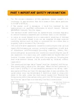 Preview for 3 page of Modena Conesso Series User Manual Book