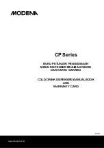 Preview for 1 page of Modena CP 4200C Manual