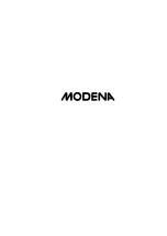 Preview for 17 page of Modena DD 66 G Manual