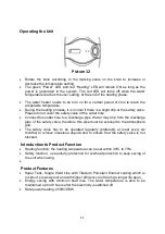 Preview for 11 page of Modena ES 10 A3 User Manual Book