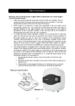 Preview for 12 page of Modena ES 10 A3 User Manual Book