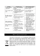 Preview for 14 page of Modena ES 10 A3 User Manual Book