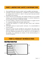 Preview for 3 page of Modena Giorno Series User Manual Book