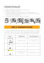 Preview for 17 page of Modena Greco CM 1725 Series User Manual Book