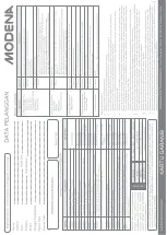 Preview for 22 page of Modena MK 2203 Manual